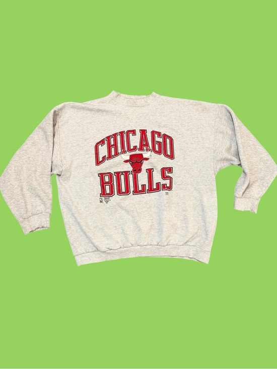 Vintage Other - Vintage 90s Chicago Bulls Sweatshirt Well Worn Comfy Size Medium/Large